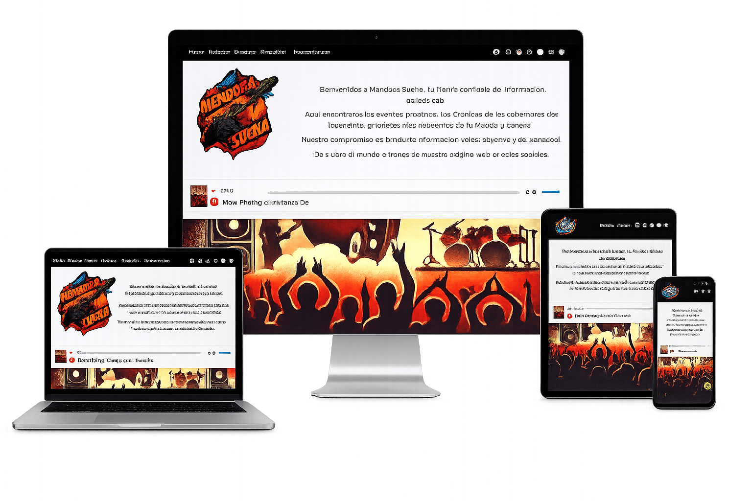 Radio Web con manejo de contenido
